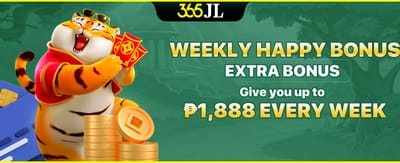 jljl33 Casino Weekly Bonus Screen